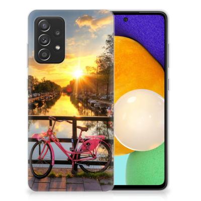 Samsung Galaxy A52 (5G/4G) | Silliconen Back Cover | Amsterdamse Grachten Samsung Galaxy A52 (5G/4G) | Silliconen Back Cover | Amsterdamse Grachten