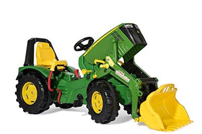 Rolly Toys rollyX-Trac Premium John Deere traptrekker 8400R incl voorlader en handrem
