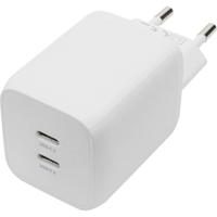 Digitus DA-10063 Laadadapter 65 W 2x USB-C USB PD Wit Vliegtuig, Binnen, Auto, Vrachtwagen - thumbnail