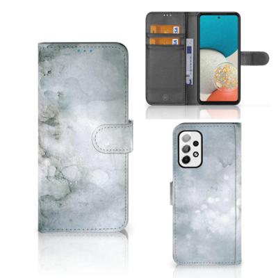 Hoesje Samsung Galaxy A73 5G Painting Grey Hoesje Samsung Galaxy A73 5G Painting Grey