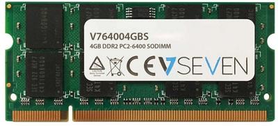 V7 V764004GBS geheugenmodule 4 GB 1 x 4 GB DDR2 800 MHz