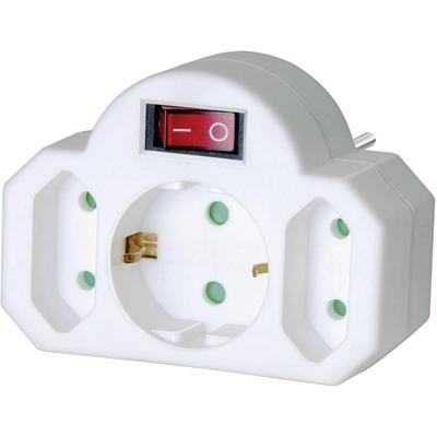 Brennenstuhl Stekkerdoos - 3 ingangen - met schakelaar