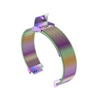 Fitbit Inspire Milanese bandje met gesp - Maat: Large - Multi - thumbnail