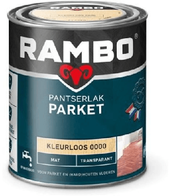Pantserlak parket mat 0,25l Rambo - Rambo Pantserlak parket mat 0,25l Rambo - Rambo