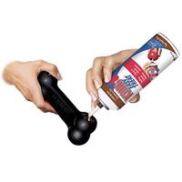 KONG - Extreme Goodie Bone - Duurzaam Rubber Hondenbot voor Power Chewers, Zwart - Voor Grote Honden - thumbnail