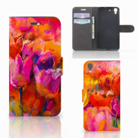 Hoesje Honor 4A | Y6 Tulips - thumbnail
