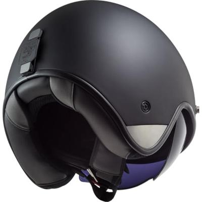 LS2 jethelm "of601 bob ii stevig" helmet of601 bob ii solid s matt black