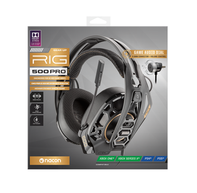 POLY RIG 500 PRO HC Headset Hoofdband Zwart