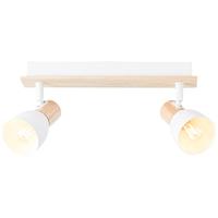 Brilliant PlafondlampDaintree 2-lichts wit - 99711/75 - thumbnail