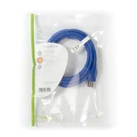 USB 3.0-Kabel | A Male - A Male | 2,0 m | Blauw - thumbnail