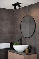 Lucide TAYLOR - Plafondspot Badkamer - LED Dim to warm - GU10 - 2x5W 2200K/3000K - IP44 - Zwart - thumbnail