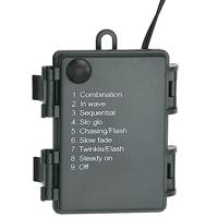 VidaXL Kerstslinger met led-lampjes 5,2 m pvc groen - thumbnail