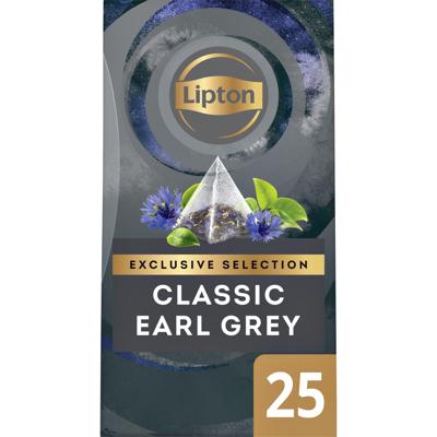 Thee Lipton Exclusive earl grey 25x2gr | 6 stuks