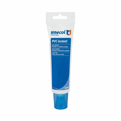 Secondenlijm Unecol A2575 PVC 125 ml