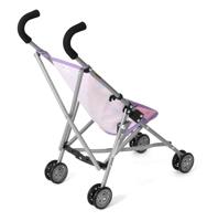 Mini-Poppenbuggy Roma - Hearts Lila - thumbnail