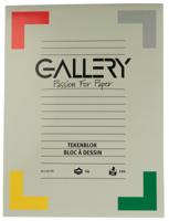 Gallery tekenpapier, 120 g, ft 24 x 32 cm, houtvrij papier, blok van 24 vel - thumbnail