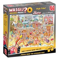 Jumbo Wasgij retro original 8 legpuzzel - vloed!, 1000st. - thumbnail