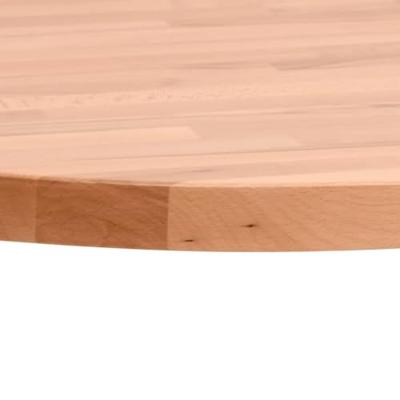 Tafelblad rond 40x1,5 cm massief beukenhout