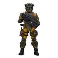 APOC Series Dark Source Action Figur Stellar Scar Assault Team Firesulfur 11 cm - thumbnail