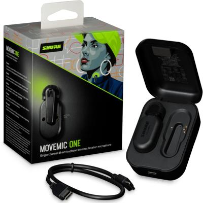 Shure MV-ONE-Z6 - MoveMic MV-LaV draadloze microfoon met oplaadetui