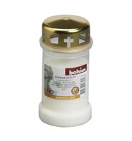 Bolsius Herdenkingslicht det Deksel Crème/Goud 12 Stuks - thumbnail