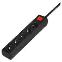 SAVIO LZ-15 Schuko Stekkerdoos, 5 Stopcontacten, 5 m - thumbnail