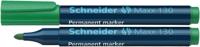 Schneider permanent marker Maxx 130 groen - thumbnail