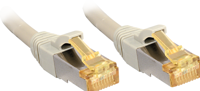 Stevige UTP-netwerkkabel Cat6 LINDY 47268 10 m Grijs Wit 1 Stuks - thumbnail