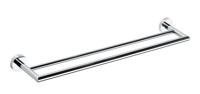 Dubbele Handdoekhouder Sapho X-Round Hangend 65.5x5.5 cm Chroom Sapho - thumbnail