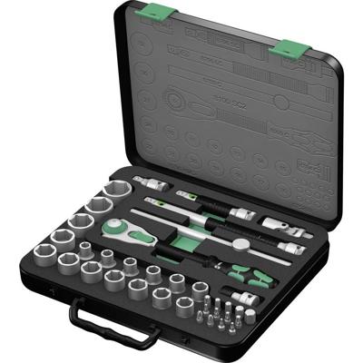Wera 8100 SC 2 Zyklop Speed-ratelset, 1/2", 37-delig gereedschapsset