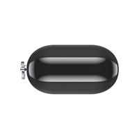 Valenta Leather Snap Case Apple Airpods Gen 1/2 Black - thumbnail