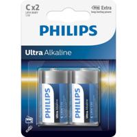 Philips eXtreme Life + 2-Blister C cell (LR14) - thumbnail