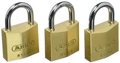 ABUS Hangslot 65/30 Tripes C/Dfnli - 65/30 TRIPLES C - 65/30 TRIPLES C