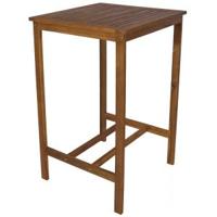 Bartafel Indra acacia 70 x 70 x 110 cm - thumbnail