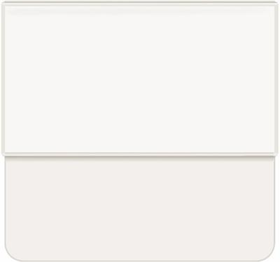 Badge durable met insteektong 40x75mm