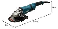 Makita GA9040RF01 Haakse slijper Ø230mm 2600W - thumbnail