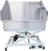 Klein elektrisch verstelbaar RVS bad - thumbnail