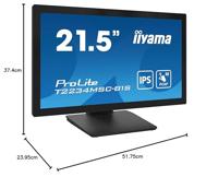 Monitor Iiyama T2234MSC-B1S Full HD 22" - thumbnail