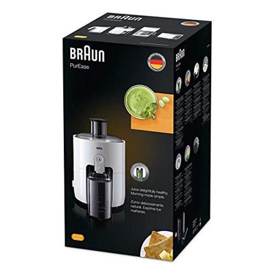 Braun SJ3100WH PureEase Sapcentrifuge Zwart/Wit