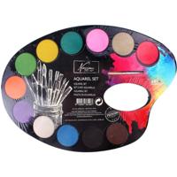 Creative Craft Group Verfpalet aquarel, 12 kleuren - thumbnail