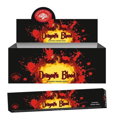 Green Tree Wierook Dragon's Blood (12 pakjes) Green Tree Wierook Dragon's Blood (12 pakjes)