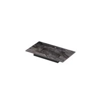 INK Post Wastafel keramische slab envelop bak met 1 kraangat 80x45x1 Venice brown glossy - thumbnail