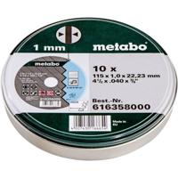 Metabo 616398000 Doorslijpschijf 115 mm 1 stuk(s) RVS - thumbnail