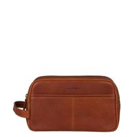 Burkely Antique Avery Toiletry Bag-Cognac - thumbnail