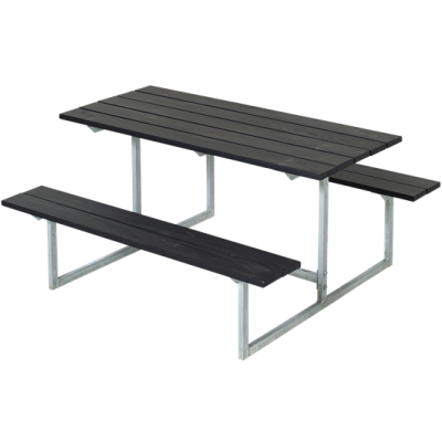 Kinderpicknicktafel Hout "Basic" Zwart
