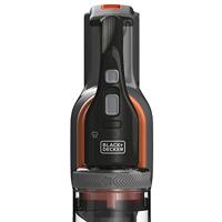 Black & Decker BHFEV182C-QW steelstofzuiger & elektrische bezem 2-in-1-steelstofzuiger Batterij/Accu Droog Zakloos Oranje, Titanium 2 Ah - thumbnail