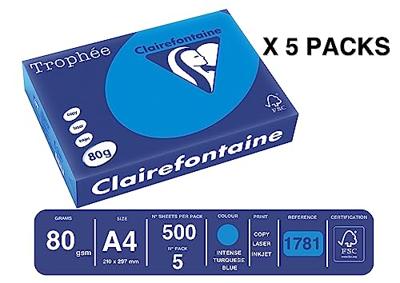 Clairefontaine Trophee A4 80gr cariben 500vel