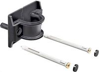 Abus wa50 muur-/vloeranker slot (zwart) - thumbnail