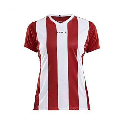 Craft 1905568 Progress Stripe Jersey W - Bright Red/White - L