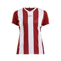 Craft 1905568 Progress Stripe Jersey W - Bright Red/White - S - thumbnail